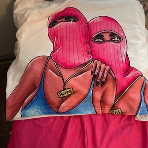 Brand new 2 piece set , crop top and tights